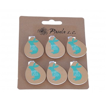 Jajka na spinaczu op.=6szt 4cm/3c