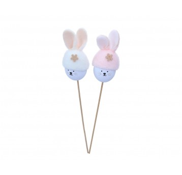 Jajka ozdobne na piku mix kol 30cm