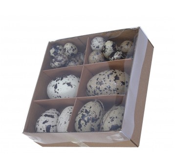 Jajka wielkanocne mix kol. i rozm op=27szt