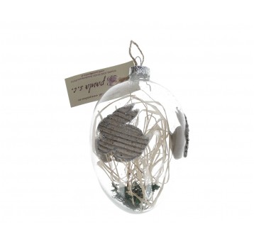 Jajko szklane l13cm d 8,5 cm