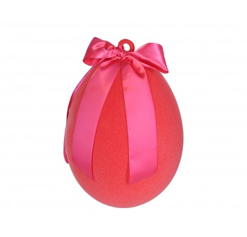 Jajko wielkanocne czerwone 46cm/27cm