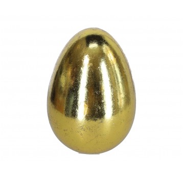 Jajko wielkanocne złote 26cm/18cm