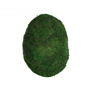 Jajko z chrobotka czielony 26cm śr 20cm