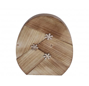 Jajko z drewna 22cm/19cm/2cm
