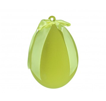 Jajko zielone wys.46cm, szer.27cm