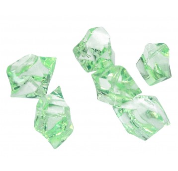 Kamienie nieregularne j.ziel z dziurką l3cm d2cm