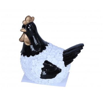 Kogut biało-czarny 10cm/9,5cm