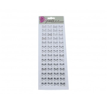Kokardki srebrne 14 rzędów x 4 szt d 2cm