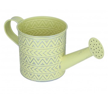 Konewka ozdobna źółta śr 10cm/11cm