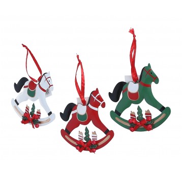 Koniki na biegunach mix kol. 12cm/12cm