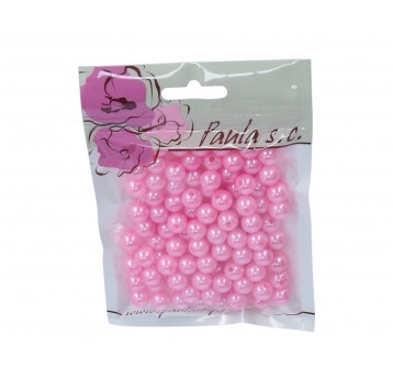 Korale 10mm j.rózowe