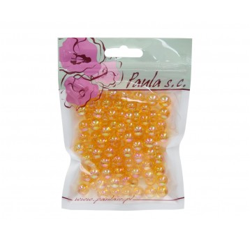 Korale 10mm pomarancz opal