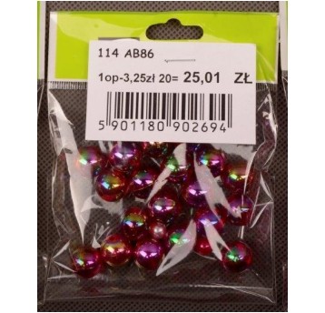 Korale 14cm opal op=20szt