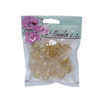 Korale 16mm z dziurką