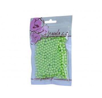 Korale 6mm j zielone op=400szt