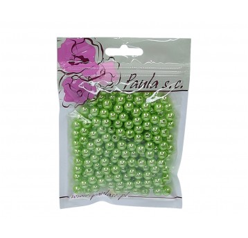 Korale 8mm j.zielone op=190szt