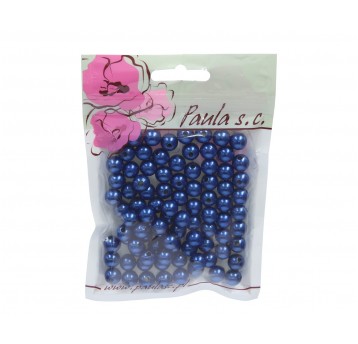 Korale chabrowe perłowe 1op=90 szt. 10mm