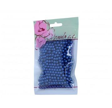 Korale chabrowe perłowe 6mm op=400szt