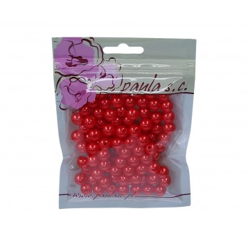 Korale czerwone 10mm op= 90szt