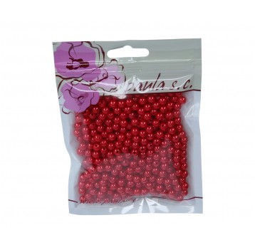 Korale czerwone 6mm op=400szt