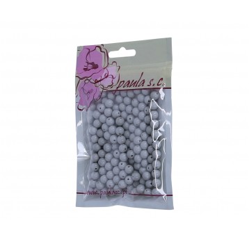 Korale jasny szary 8mm op=190szt