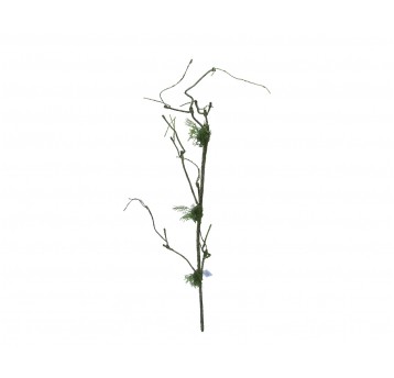 Korzeń zielony z zielonym mchem 130cm