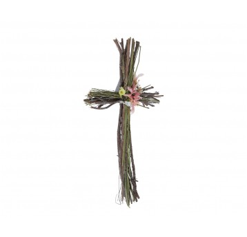 Krzyzyk ozdobny do kompozycji 34cm /25cm