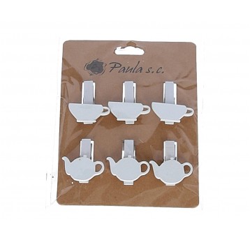 Kubek na spiaczu op= 6szt l 3,5cm d 3cm