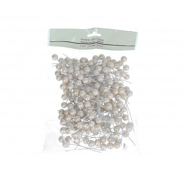 Kulki c kremowe 10mm 200szt l 6cm
