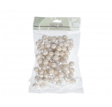 Kulki c kremowe 14mm 100szt l 7cm