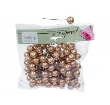 Kulki ozdobne zlote 18mm op=100 szt