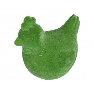 Kura zielona wielkanocna 24cm/23cm/15cm