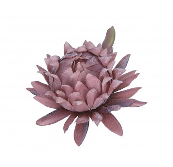 Kwiat karczocha róźowy wyrobowy 7cm/6cm