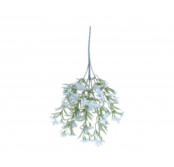 Kwiaty białe ozdobne do kompozycji 68cm