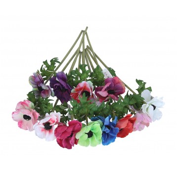 Kwiaty do kompozycji mix 6 kol.50cm