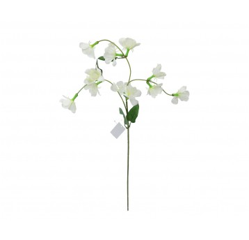 Kwiaty l 65cm d 18cm biale