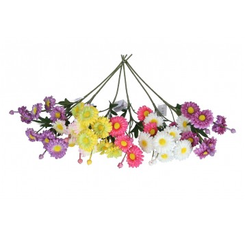 Kwiaty ozdobne do kompozycji mix kol. 52cm