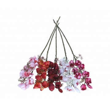 Kwiaty ozdobne do kompozycji mix kol. 76cm