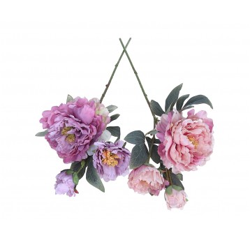 Kwiaty ozdobne mix 2 kol. do kompozycji 72cm