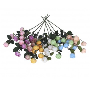 Kwiaty ozdobne mix kol. do kompozycji 53cm