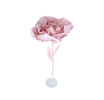 Kwiaty piankowe pink 100cm + łodyga + stojak
