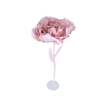 Kwiaty piankowe pink 80cm + łodyga + stojak