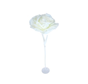 Kwiaty piankowe white 70cm+łodyga+stojak