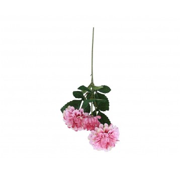 Kwiaty roźowe na lodydze 62cm