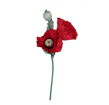 Kwiaty z materiałów włókienniczych 125cm