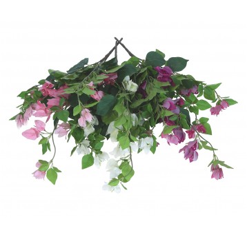 Kwiaty z materiałów włókienniczych 70cm