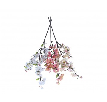 Kwiaty z materiałów włókienniczych do kompozycji