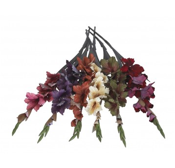 Kwiaty z materiałów włókienniczych mix 90cm