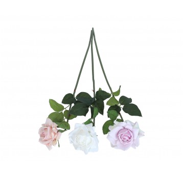 Kwiaty z materiałów włókienniczych mix kol. 76cm