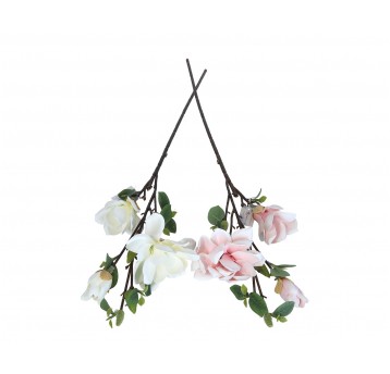 Kwiaty z materiałów włókienniczych mix kol.90cm